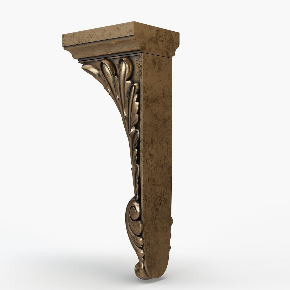 Corbel cnc 3D model_2