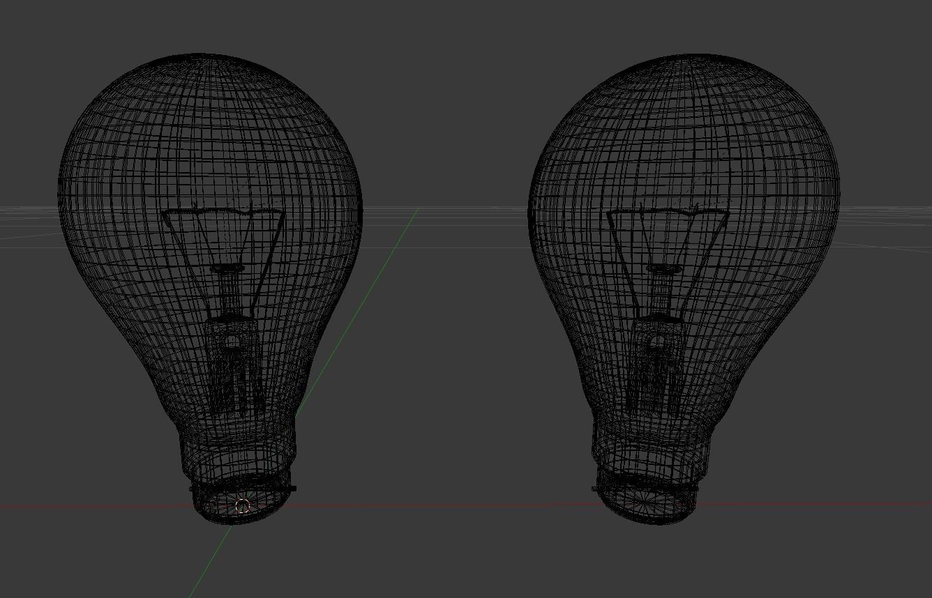 Light bulb 3D model_2