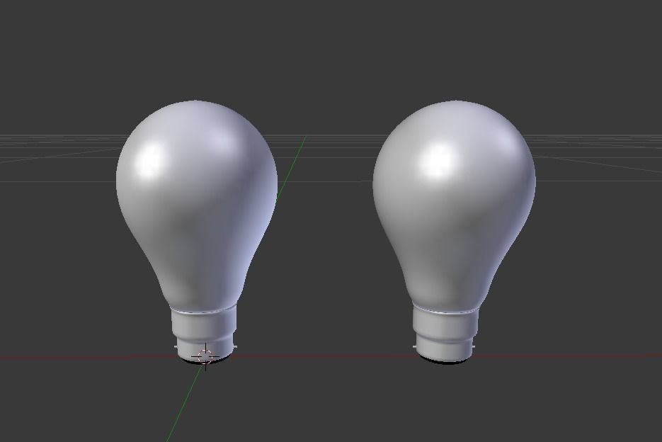 Light bulb 3D model_1