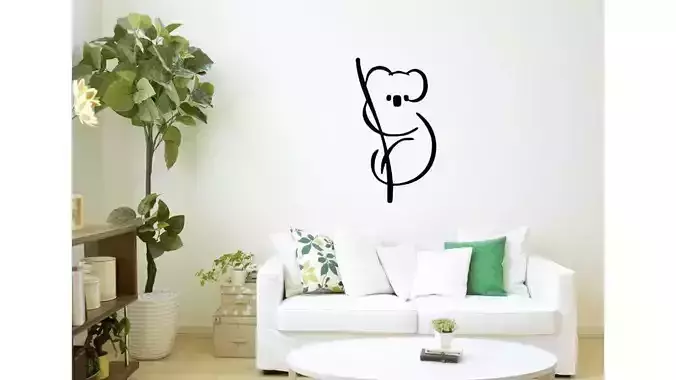 Koala bear for wall decoration 