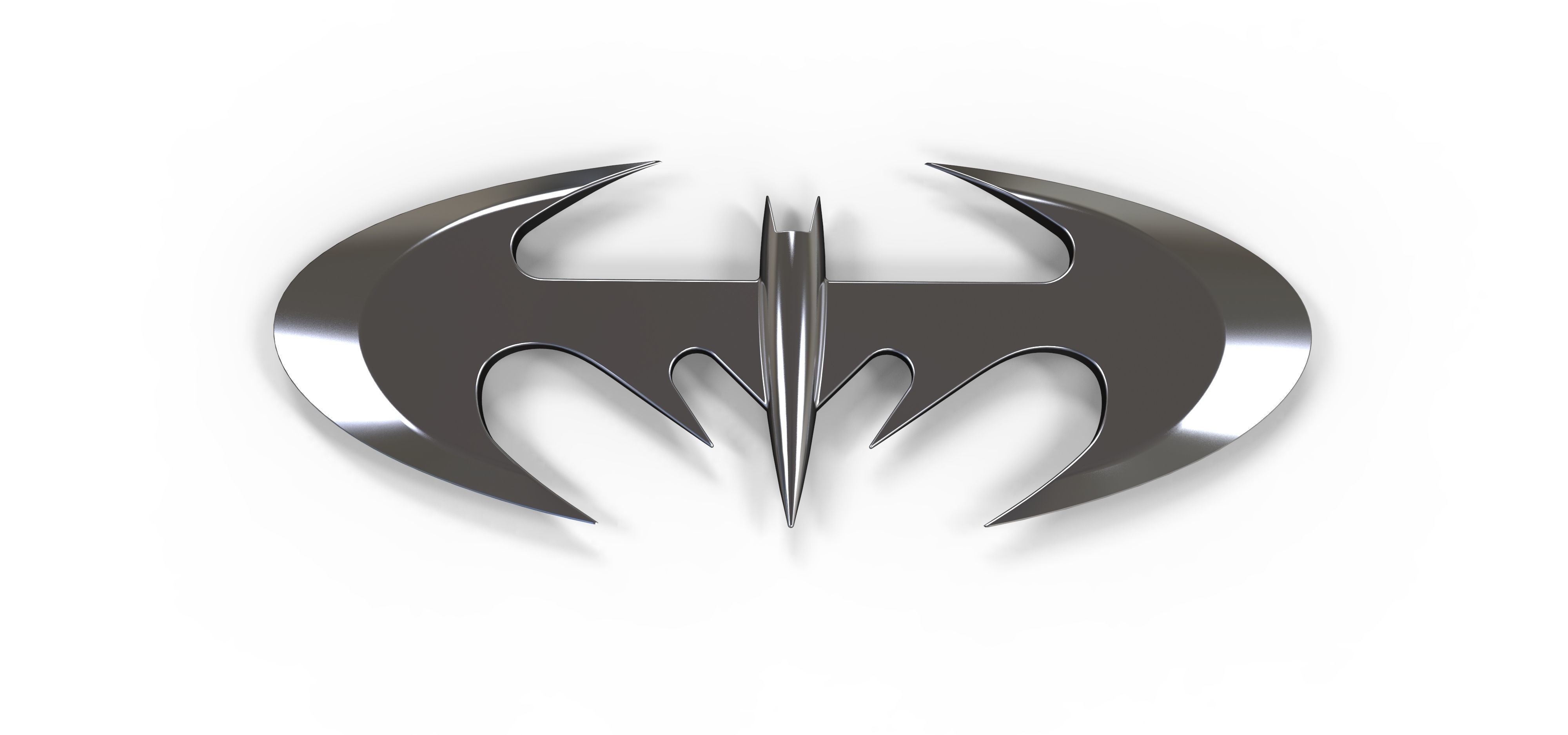 Batarang from movie Batman and Robin 1997 3D model_5