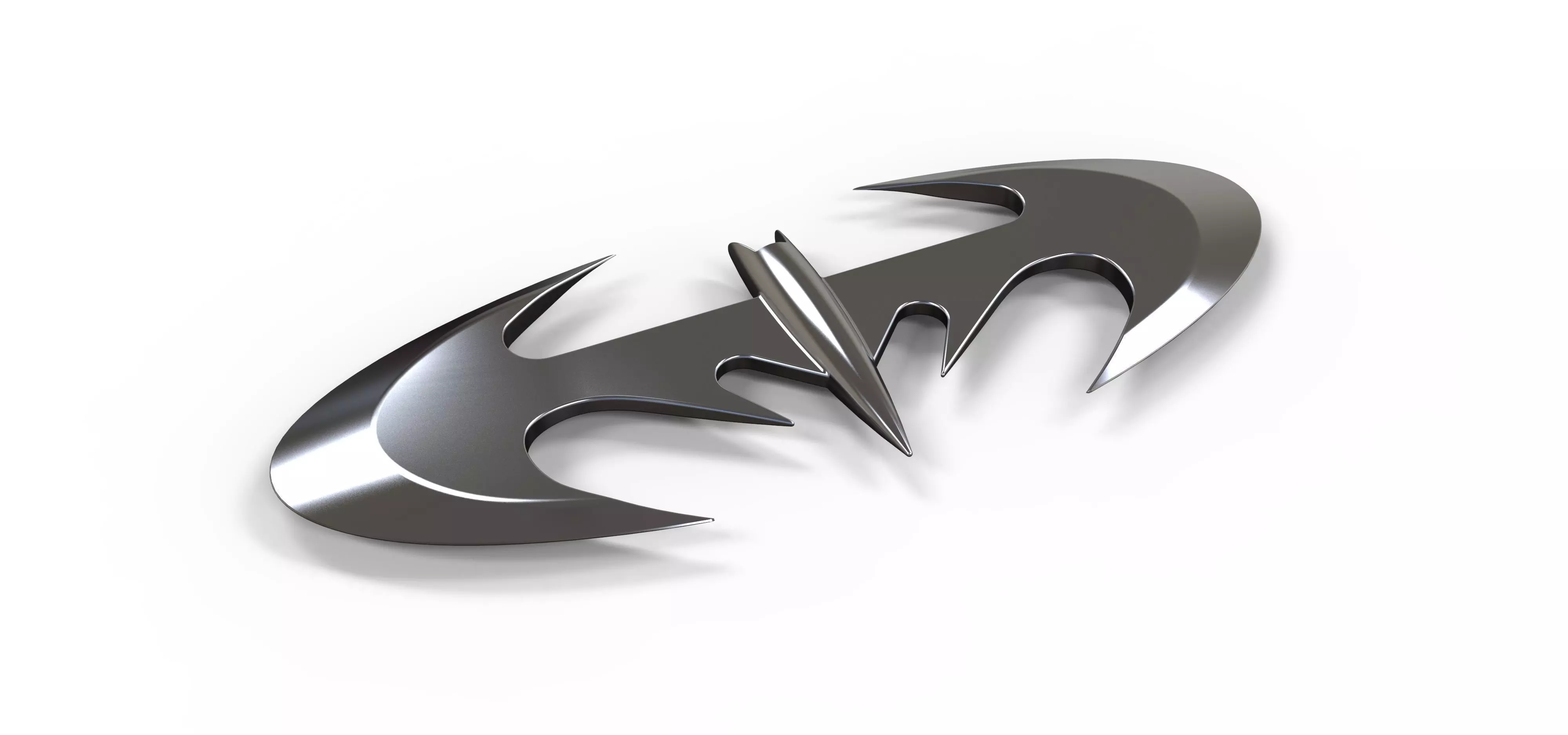 Bat Wing Throwing Blade 3D print model