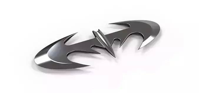 Batarang from movie Batman and Robin 1997 3D model