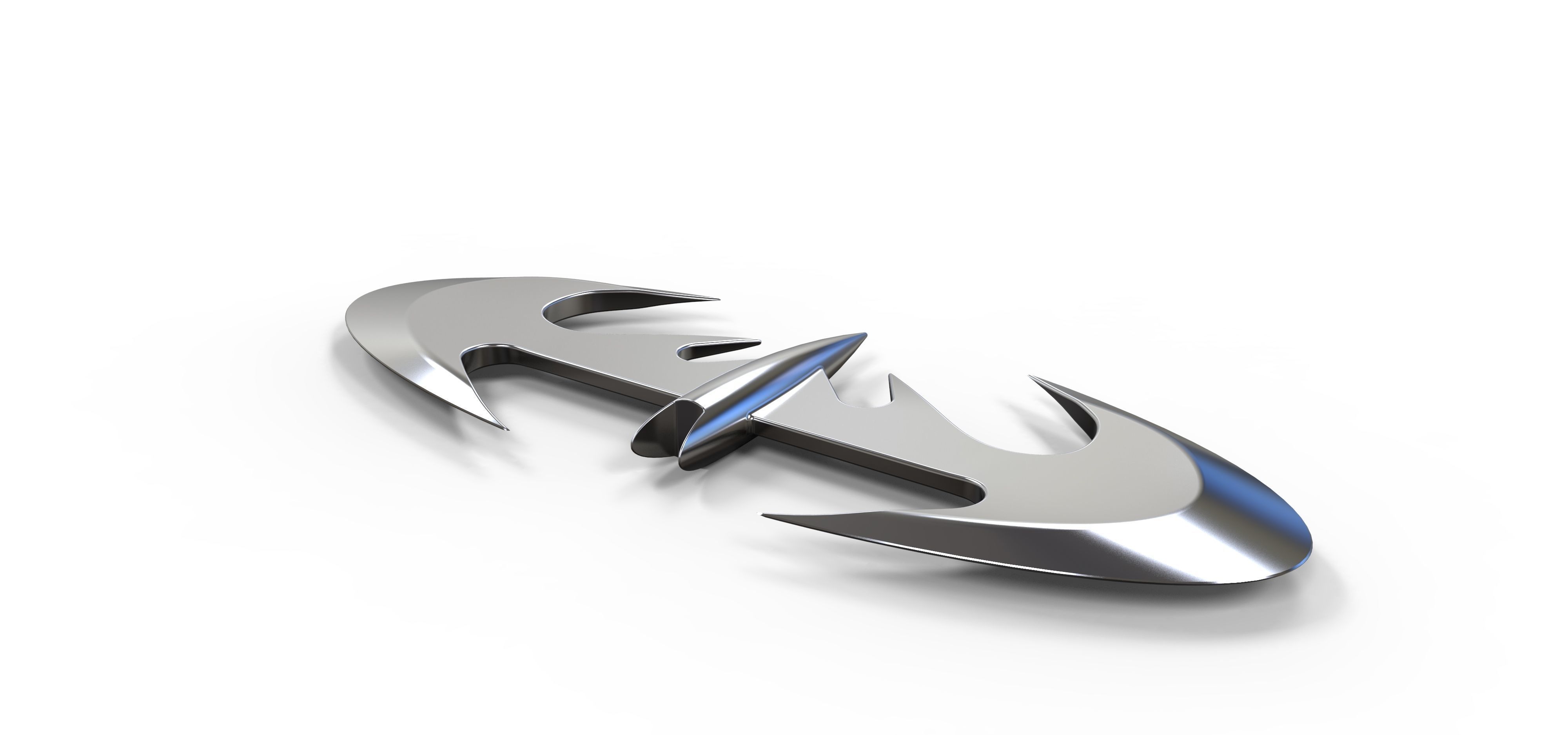 Batarang from movie Batman and Robin 1997 3D model_4