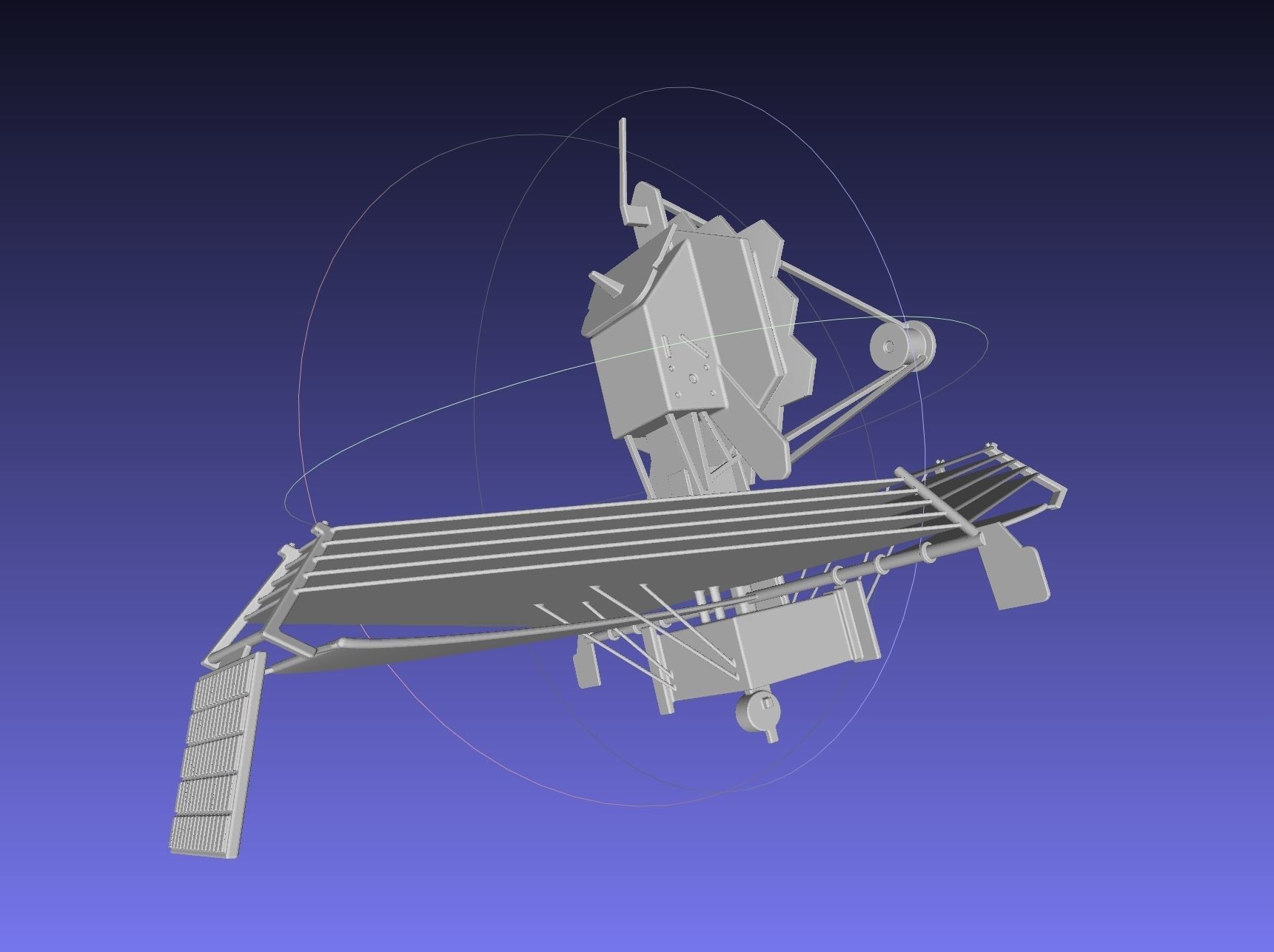 James Webb Space Telescope JWST Basic Model 3D print model_26