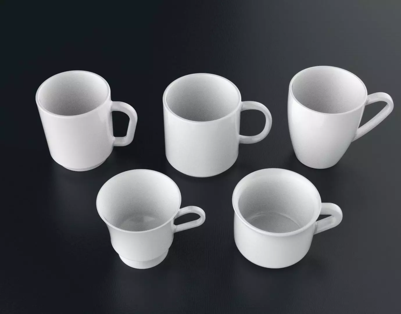 Mug Collection 01 3D model