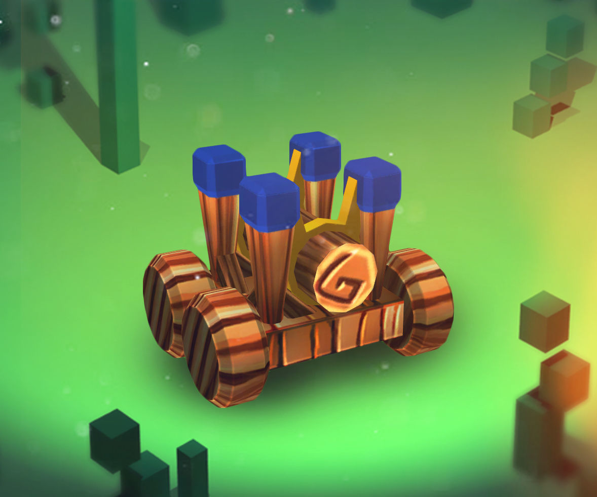 KUBIKOS - RPG - RTS 20 Animated Cube Mini Units Low-poly 3D model_12
