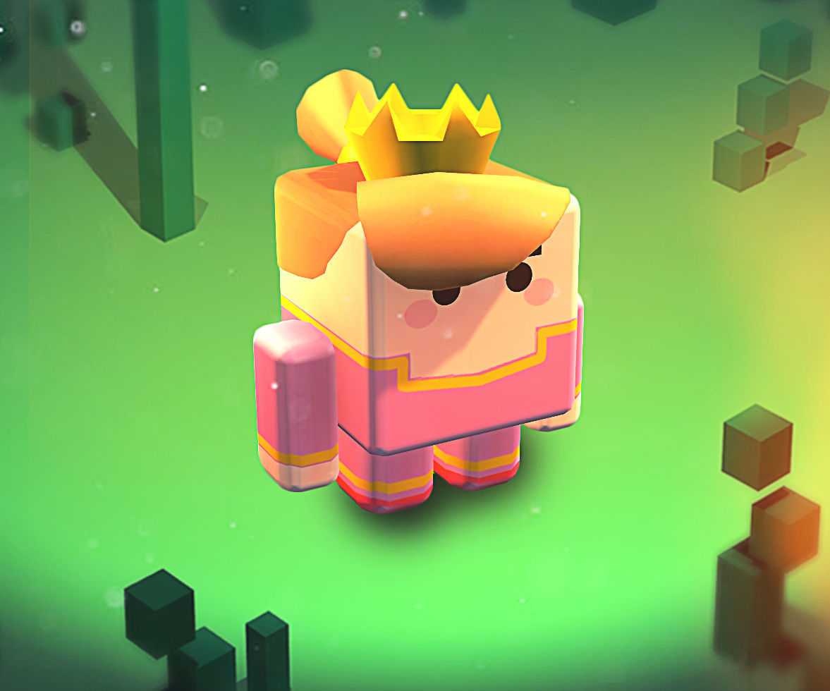 KUBIKOS - RPG - RTS 20 Animated Cube Mini Units Low-poly 3D model_11