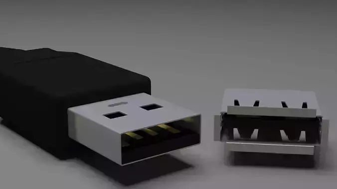 USB MODEL A MALE E FEMALE