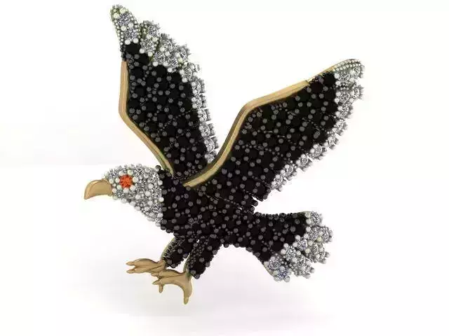Gaviao Brasil 3D model
