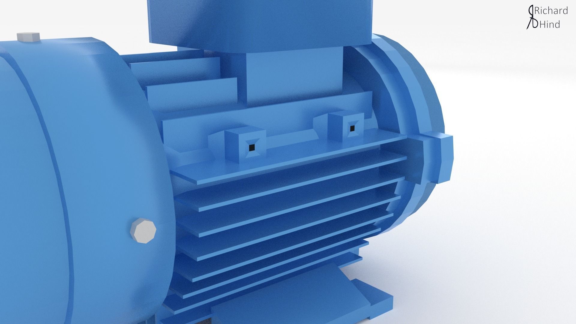 Highly detailed 1MW generator by RICHARD HIND Free low-poly 3D model_6
