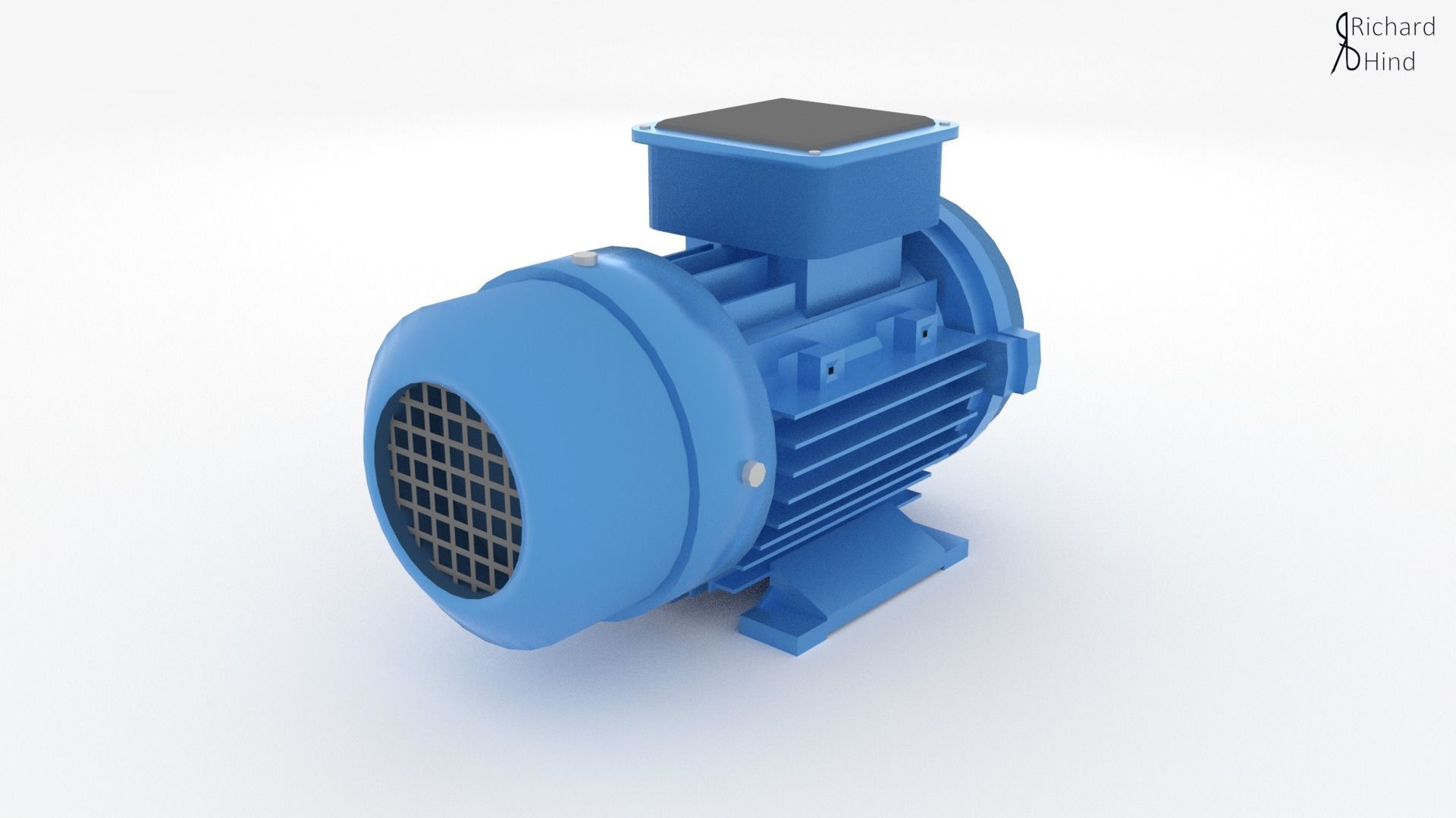 Highly detailed 1MW generator by RICHARD HIND Free low-poly 3D model_3
