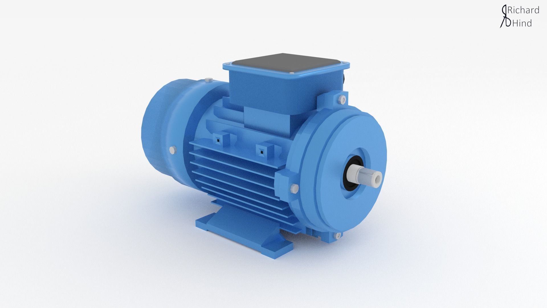 Highly detailed 1MW generator by RICHARD HIND Free low-poly 3D model_4