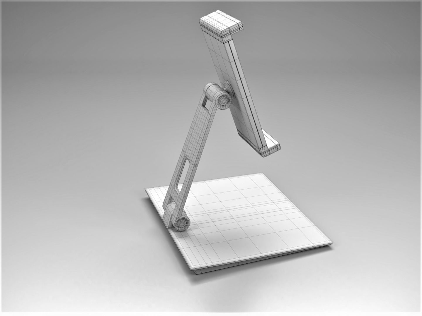 Smartphone holder 3D model_7