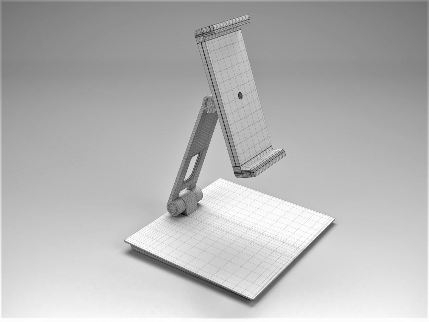 Smartphone holder 3D model_8