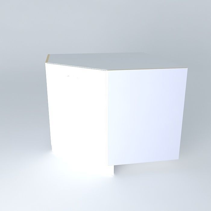 BC2D0D cube with light on top Free 3D model_2