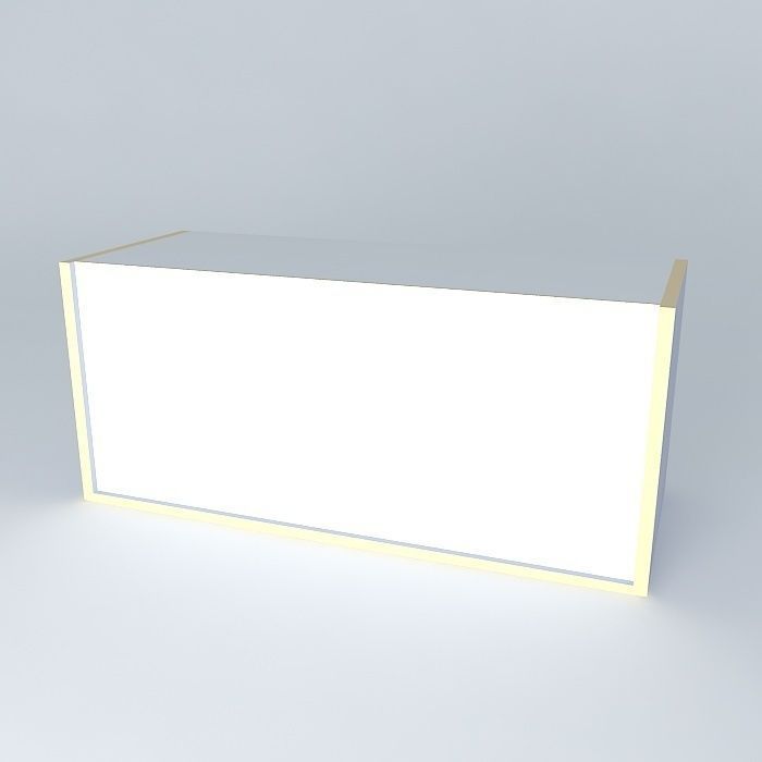 W1UD light box Free 3D model_1