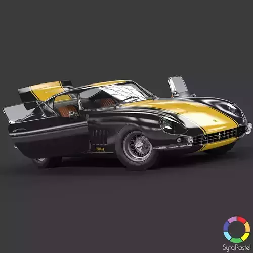 1967 Ferrari 275 GTB - PREMIUM 3D model