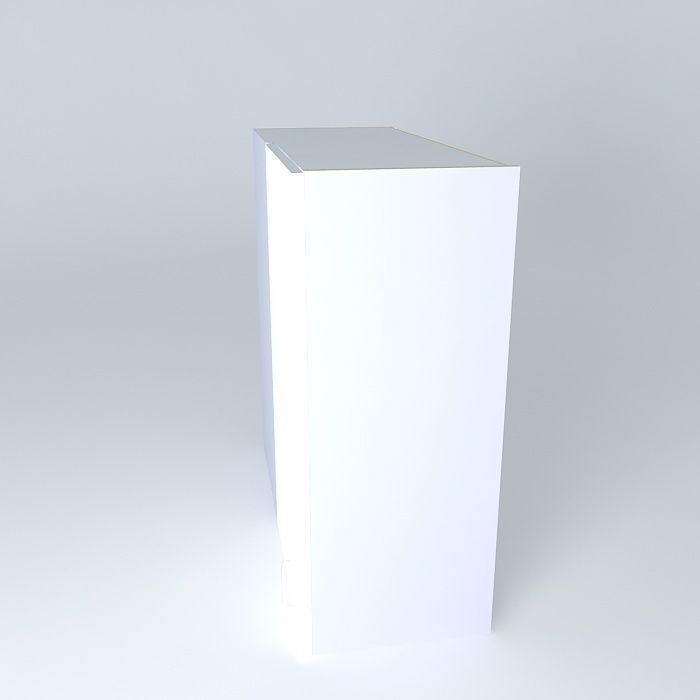 WB1D cube Free 3D model_2