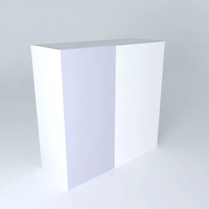 WB1D cube Free 3D model_0
