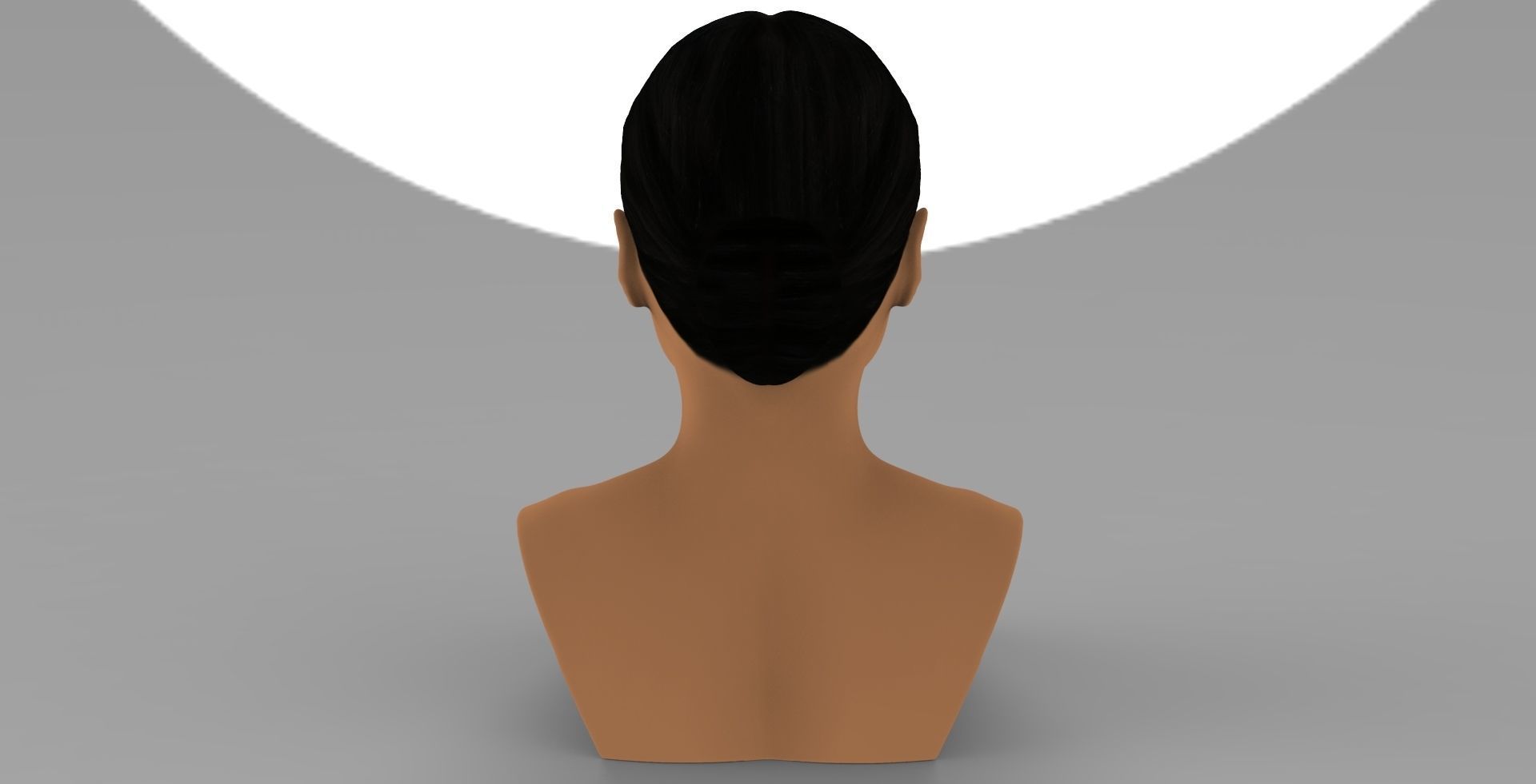 Nicki Minaj bust ready for full color 3D printing 3D print model_7