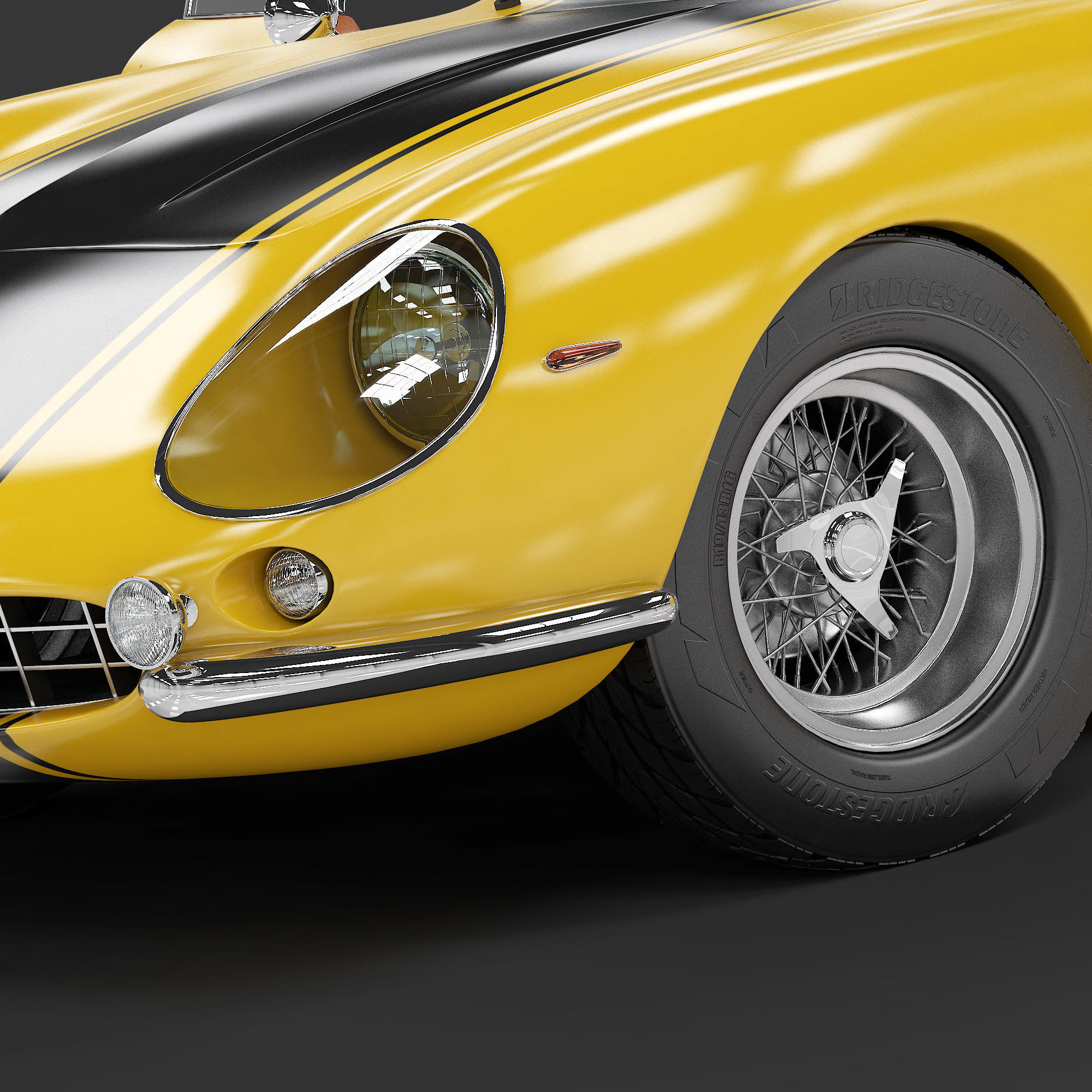 1967 Ferrari 275 GTB - LITE 3D model_4