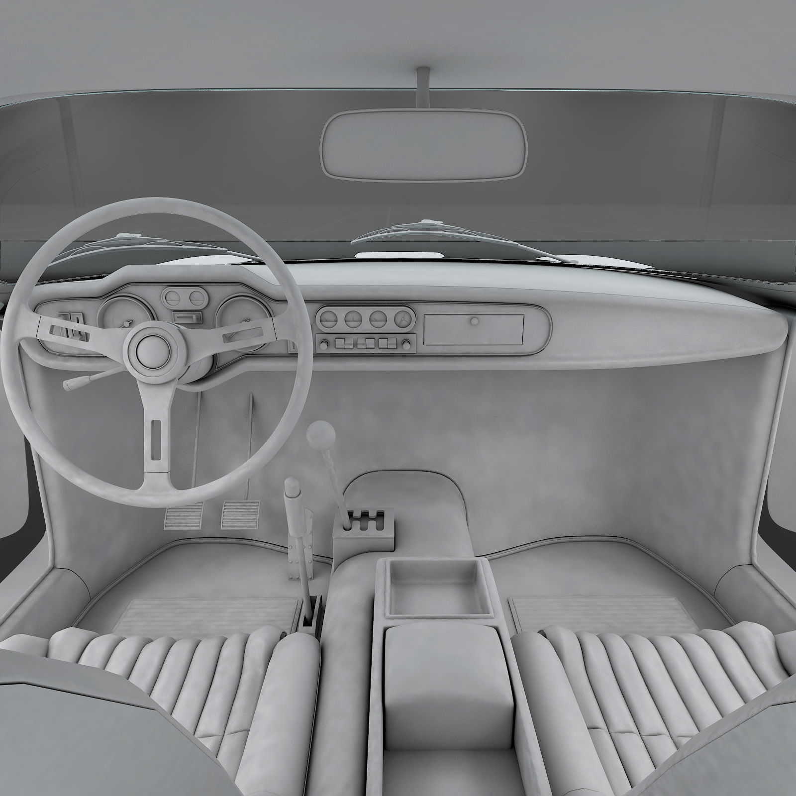 1967 Ferrari 275 GTB - LITE 3D model_17