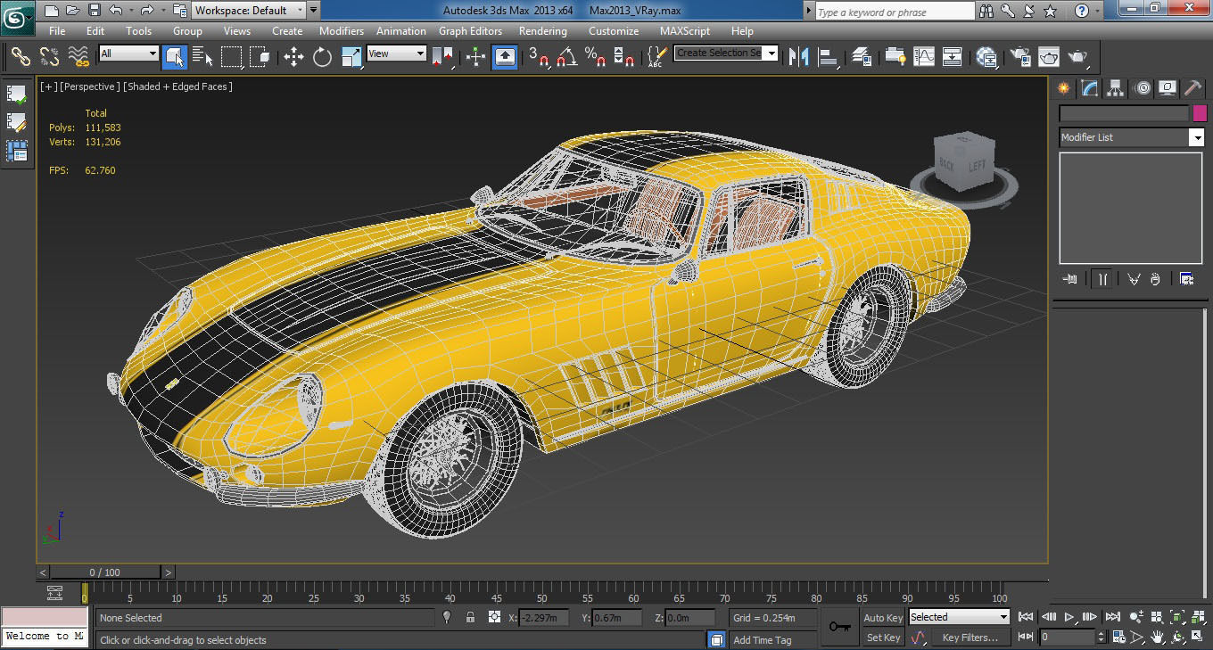 1967 Ferrari 275 GTB - LITE 3D model_27