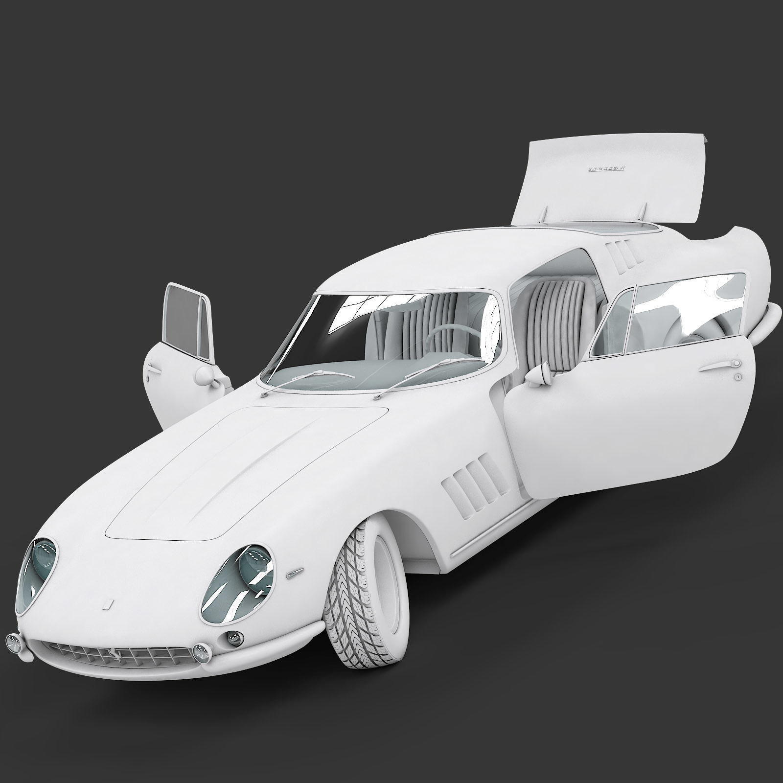 1967 Ferrari 275 GTB - LITE 3D model_16