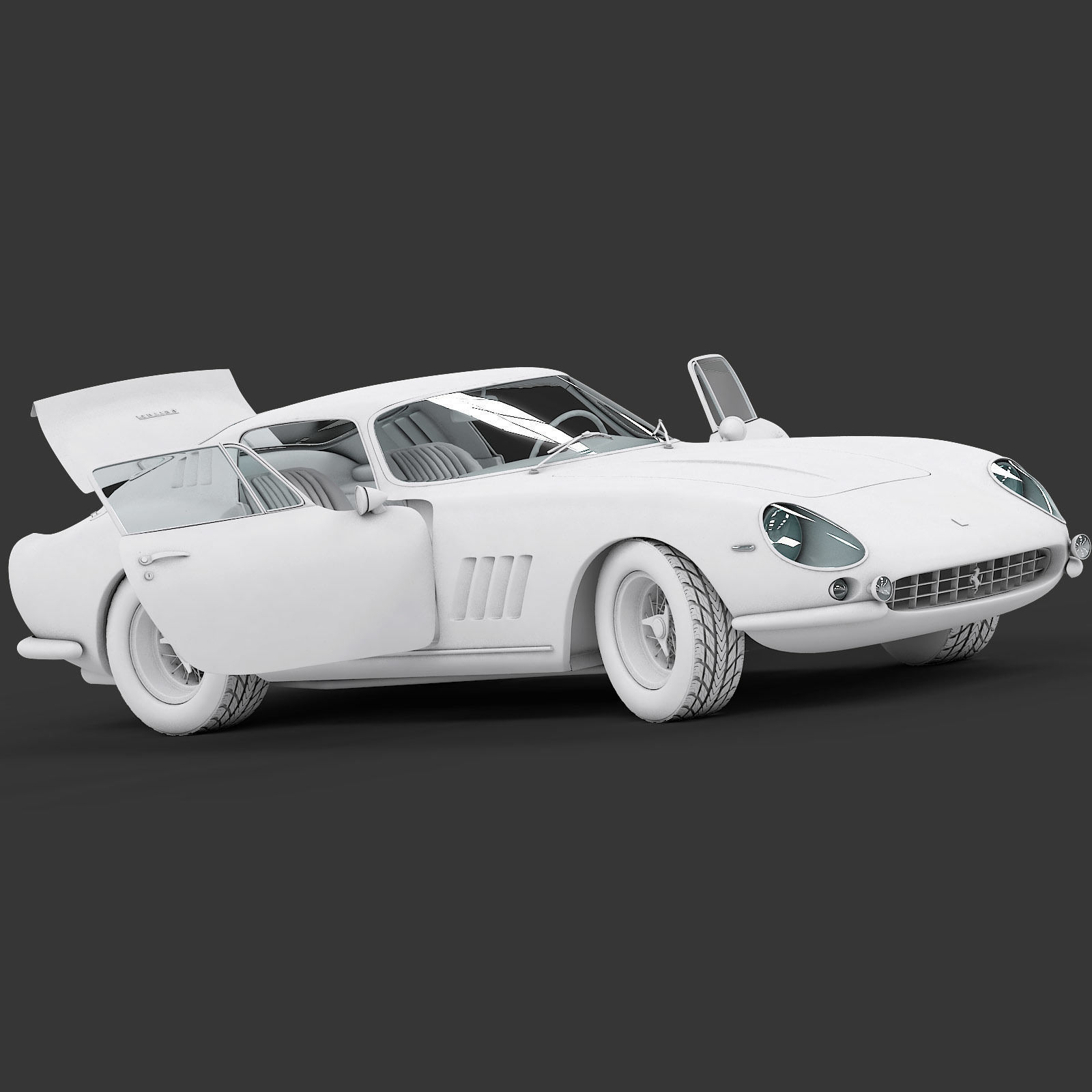 1967 Ferrari 275 GTB - LITE 3D model_14