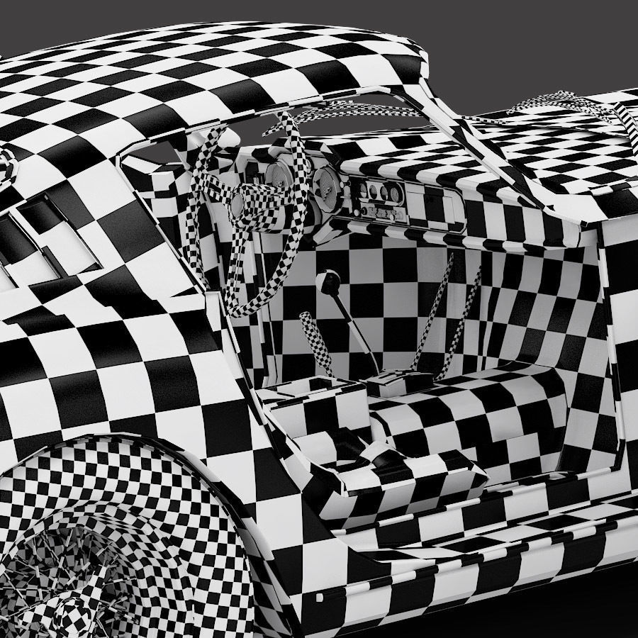 1967 Ferrari 275 GTB - LITE 3D model_25