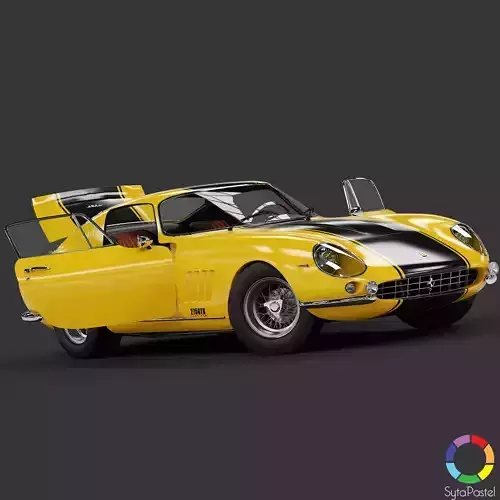 1967 Ferrari 275 GTB - LITE 3D model