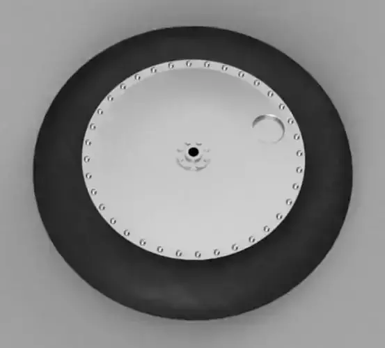 1-5th Scale Polish PZL 11 Rim and Tire  3D print model