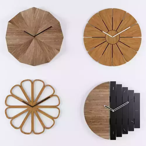 Wood Clock