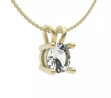 4 Claw Pendant  3D print model_0