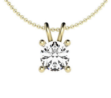 4 Claw Pendant  3D print model_1