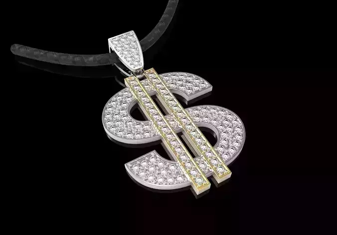 Dollar pendant