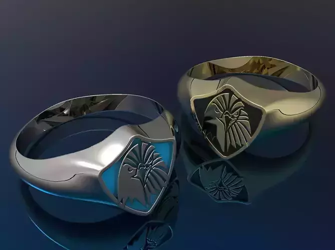 Mens signet Eagle2 3D print model