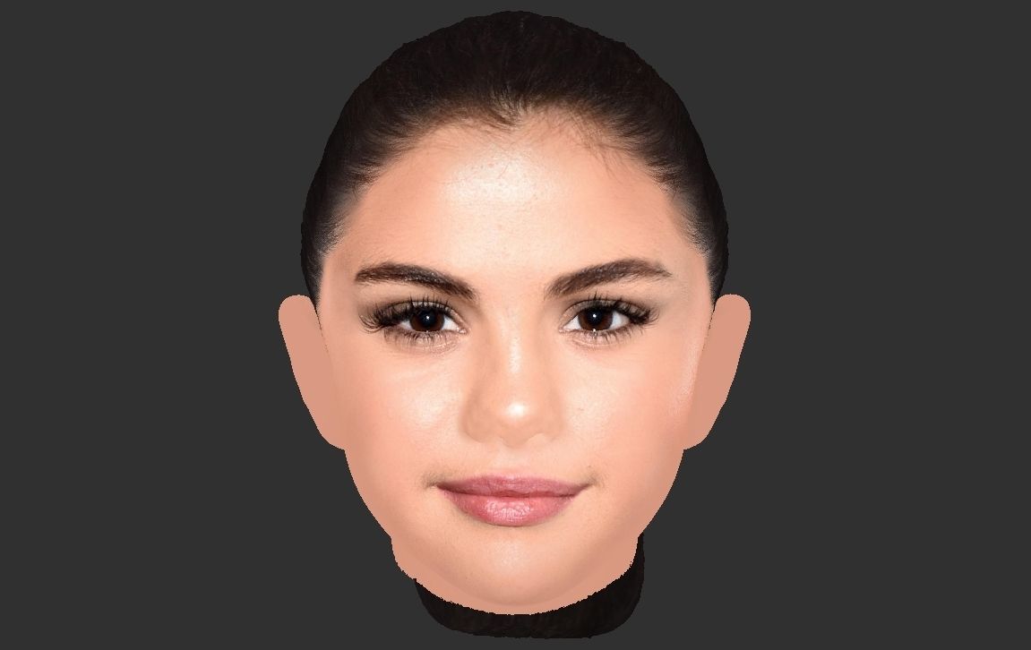 Selena Gomez 3D model_20