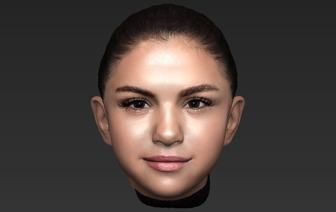 Selena Gomez 3D model_16