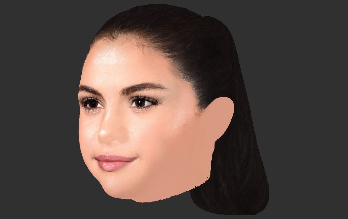 Selena Gomez 3D model_21