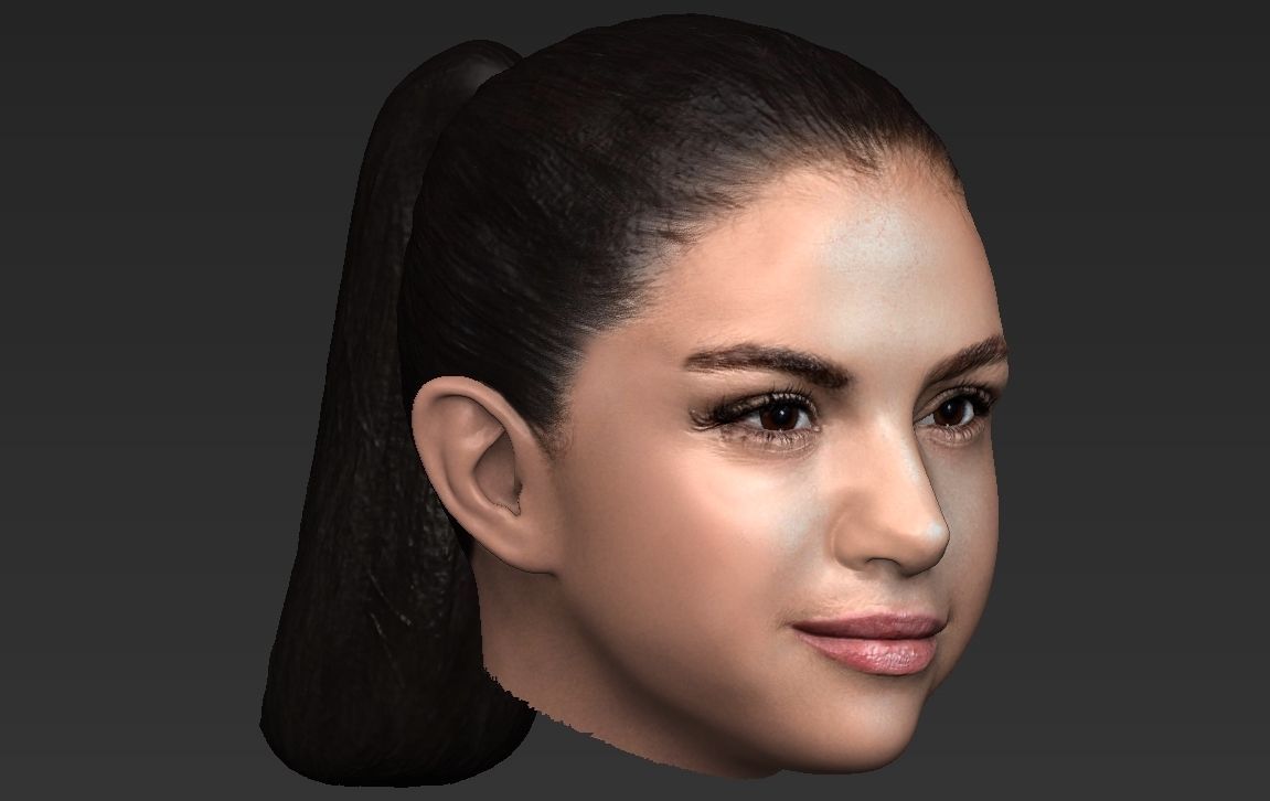 Selena Gomez 3D model_17