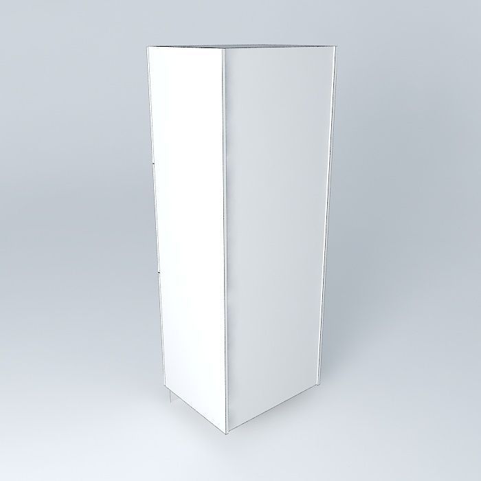 T2D3S cabinet Free 3D model_4