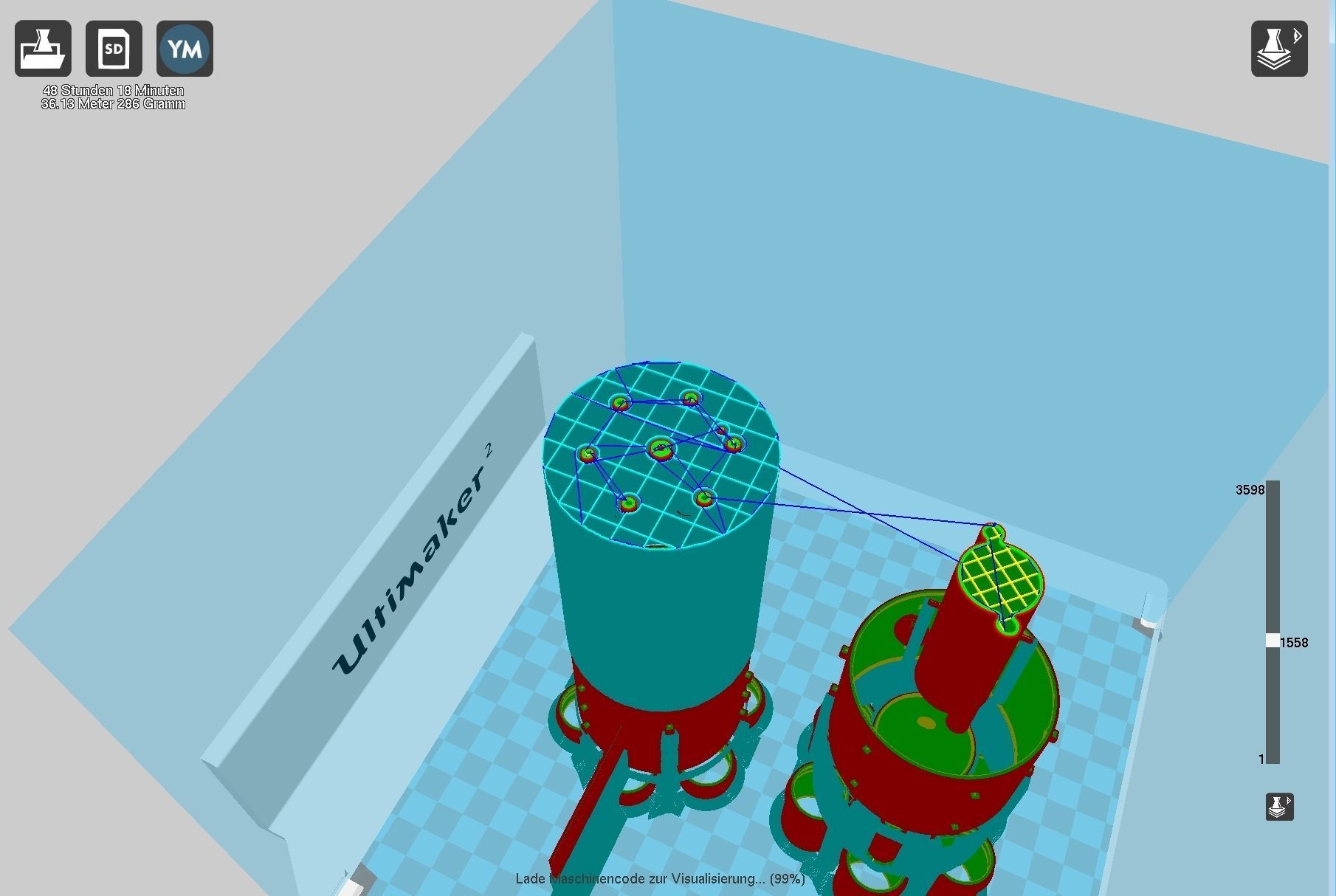 Orion Nuke Driven Hypothetical Spaceship Concept 3D print model_34