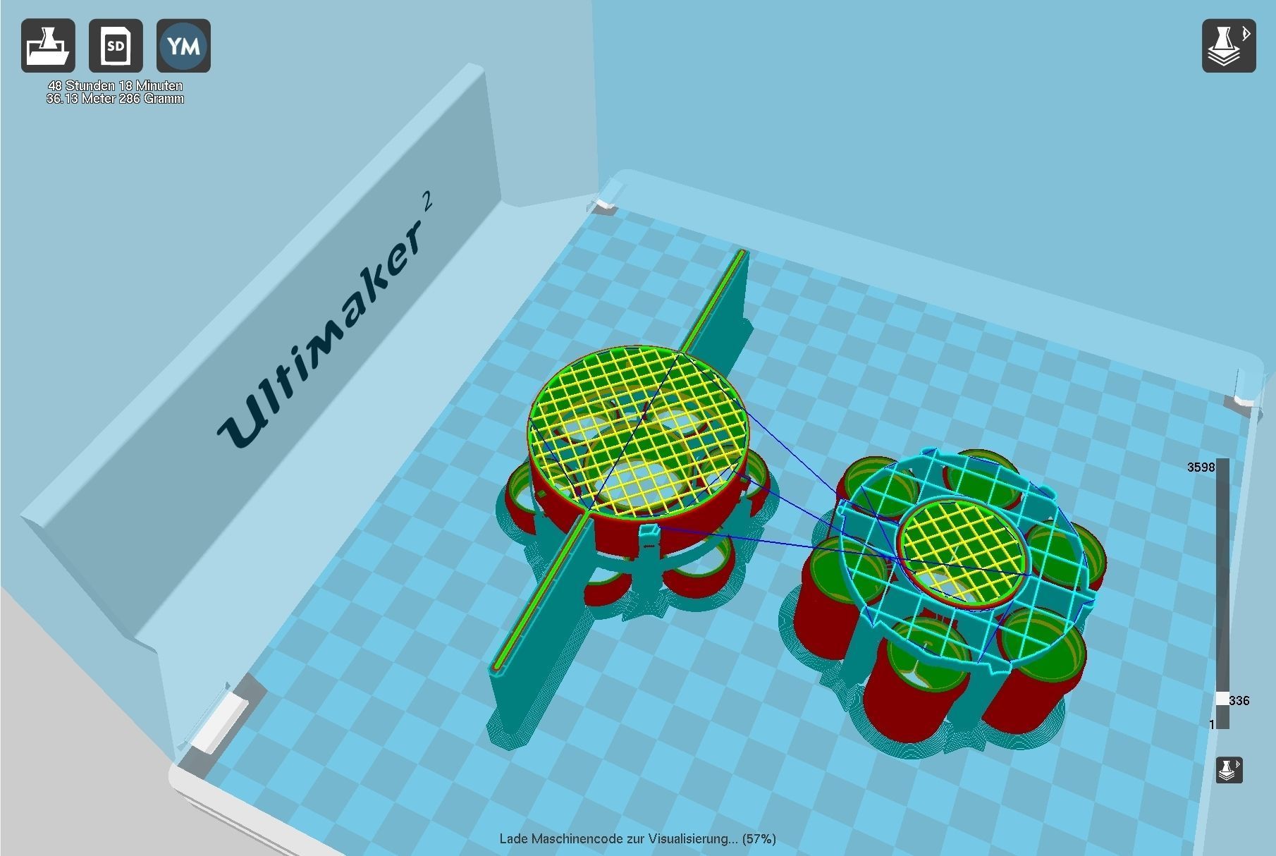 Orion Nuke Driven Hypothetical Spaceship Concept 3D print model_44