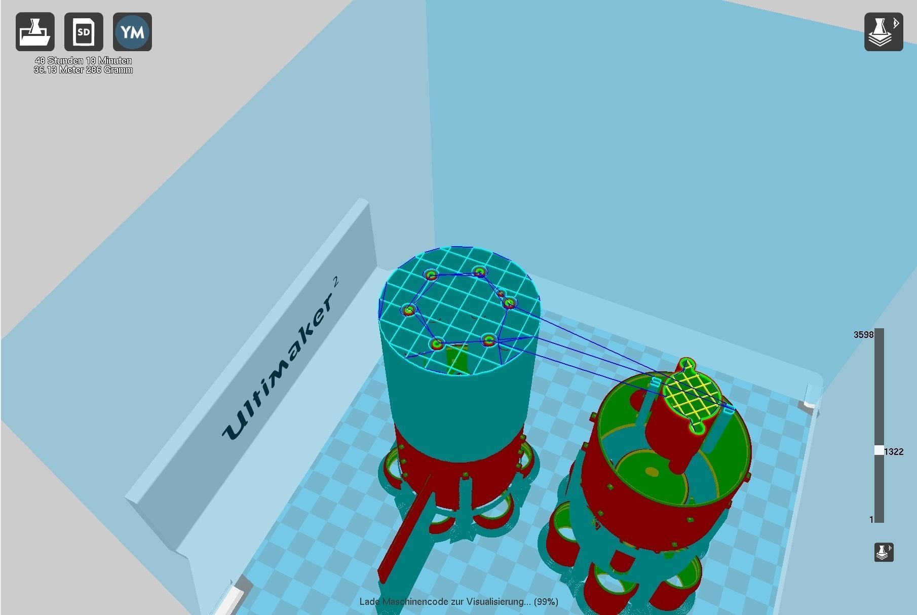 Orion Nuke Driven Hypothetical Spaceship Concept 3D print model_38