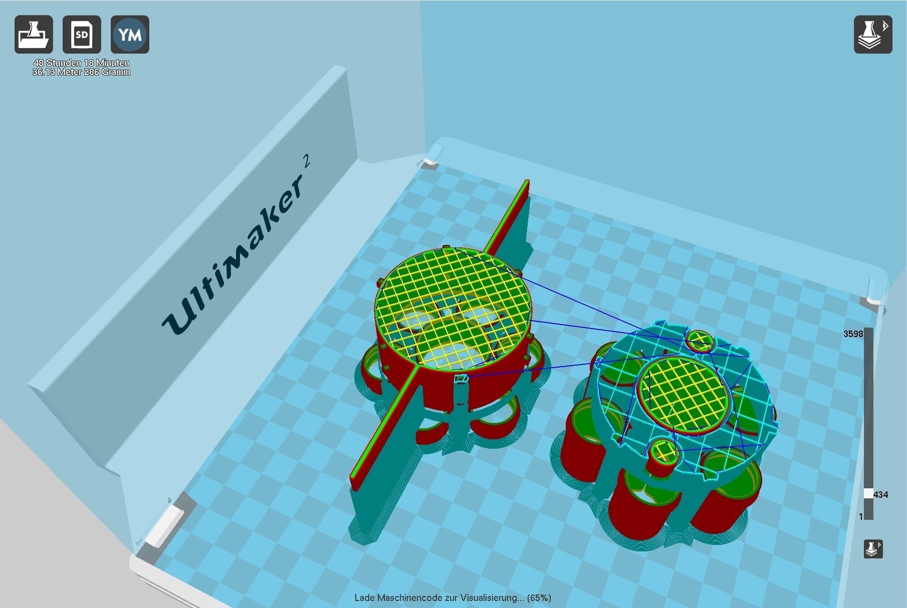 Orion Nuke Driven Hypothetical Spaceship Concept 3D print model_43