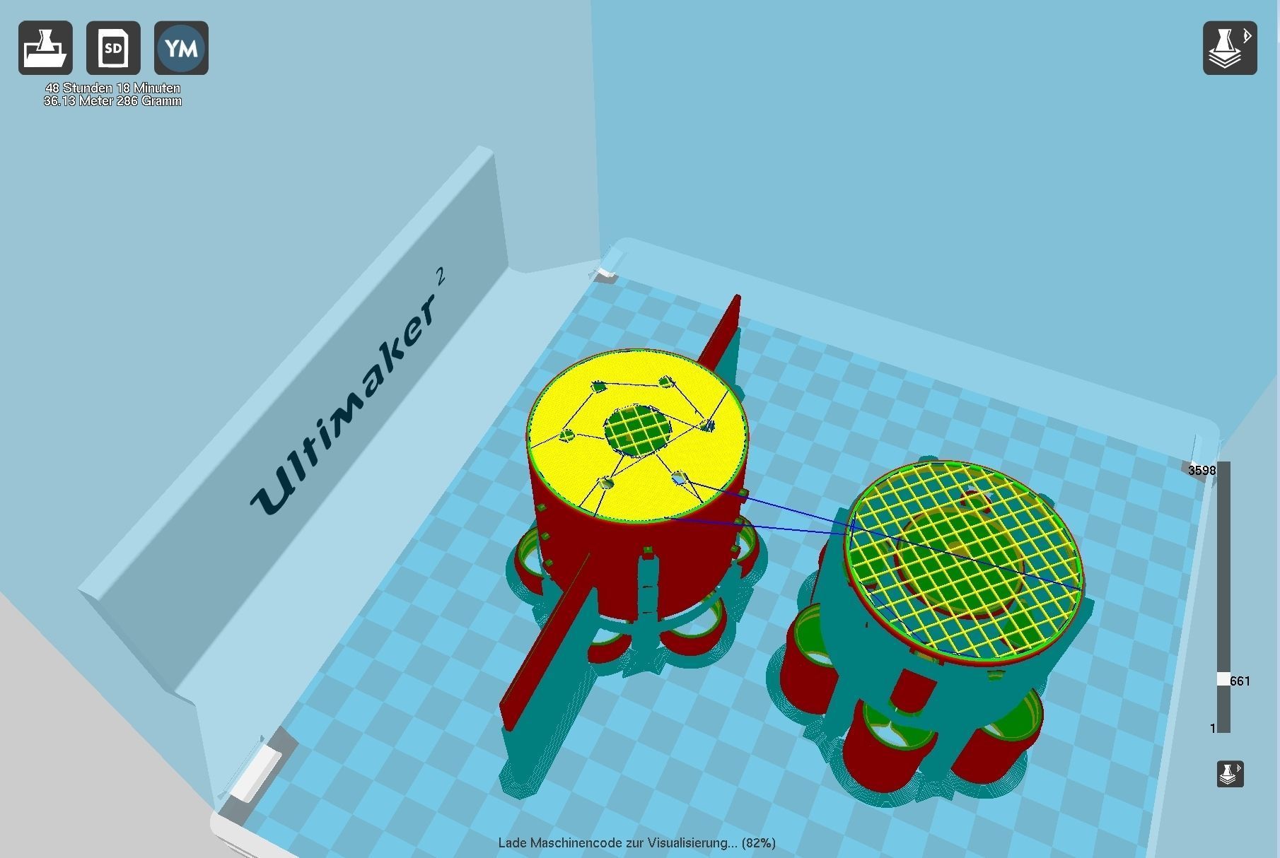 Orion Nuke Driven Hypothetical Spaceship Concept 3D print model_42