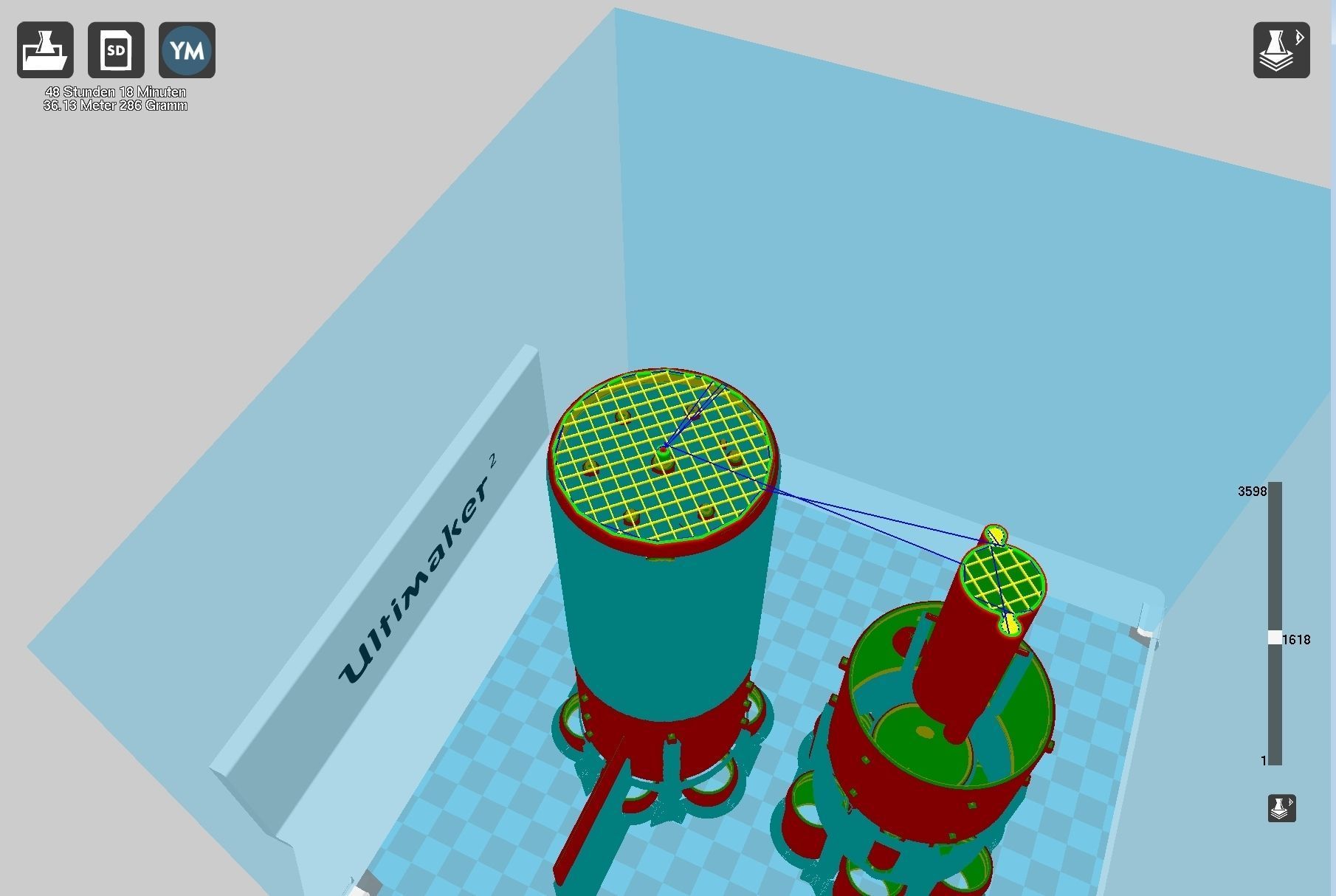 Orion Nuke Driven Hypothetical Spaceship Concept 3D print model_37