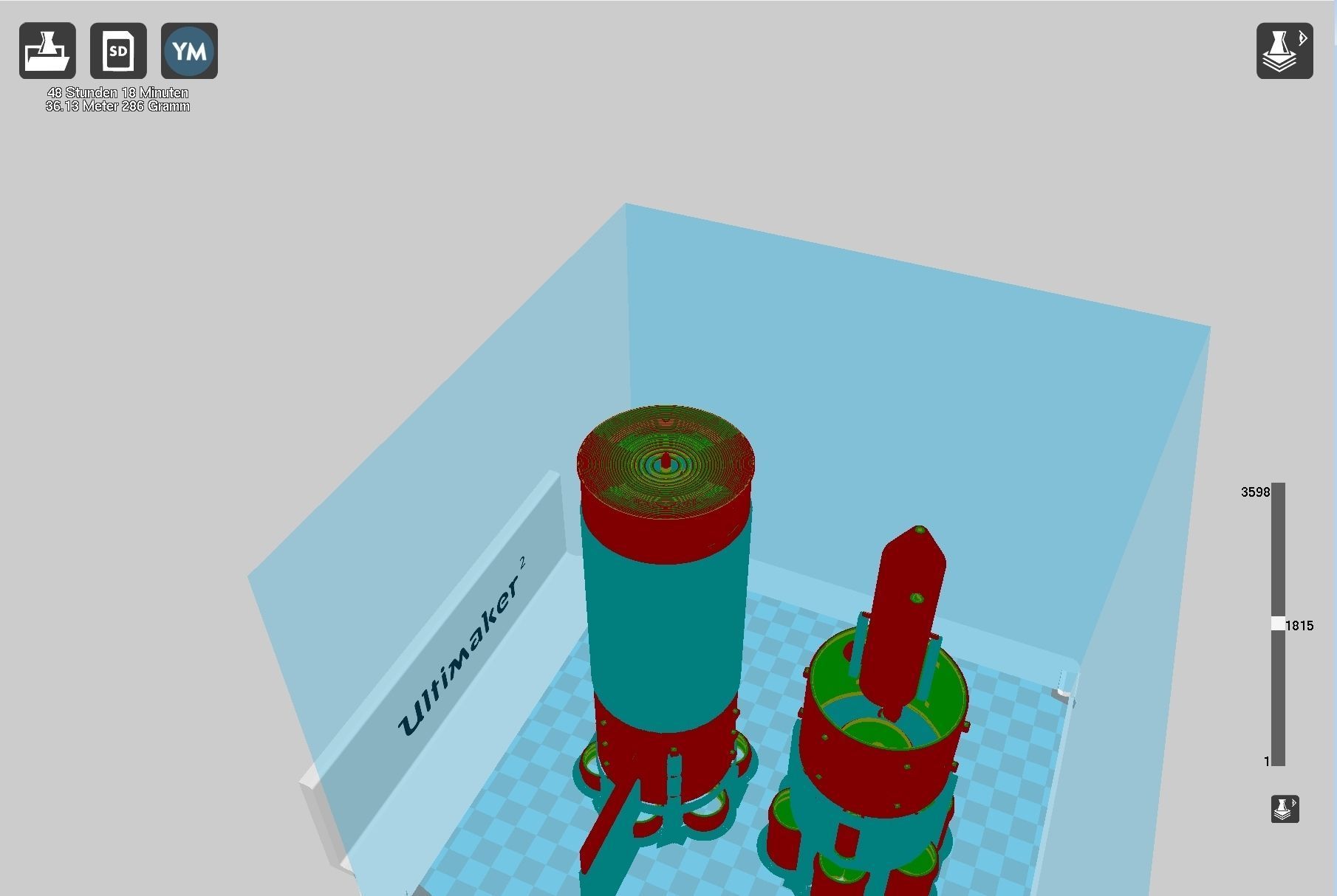 Orion Nuke Driven Hypothetical Spaceship Concept 3D print model_32